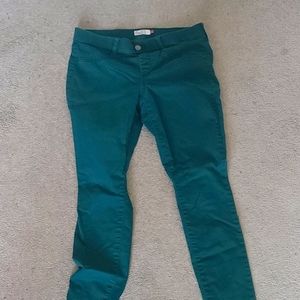 Forest green pants